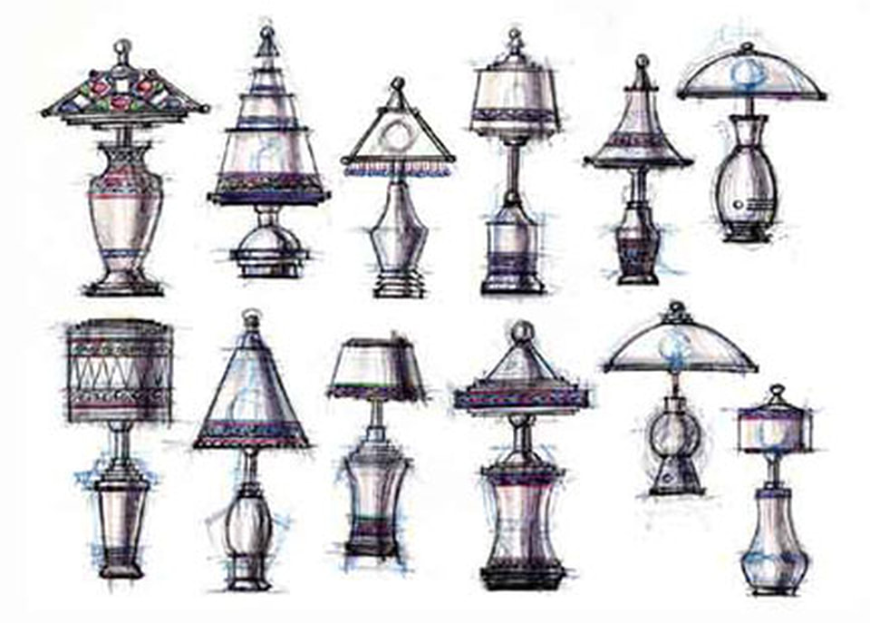 How To Draw A Lamp, Step by Step, Drawing Guide, by Dawn - DragoArt